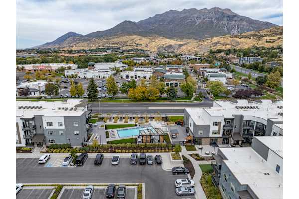 Aerial Frame Of Property